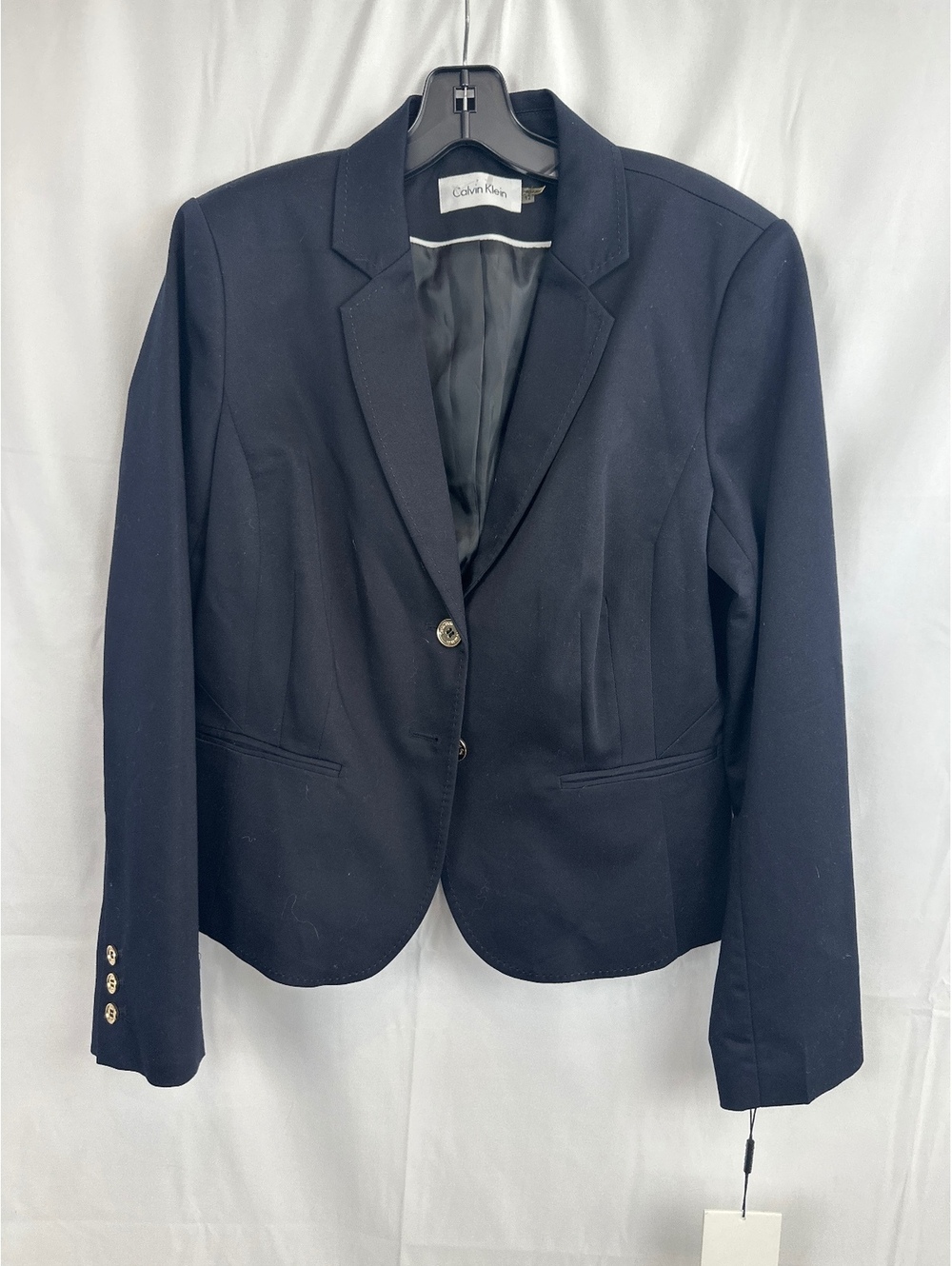 Calvin Klein Navy Women's Blazer Size 12  NWT